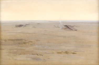 Camp dans le désert, 1914