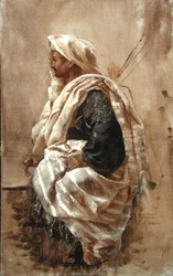 Un Arabe assis