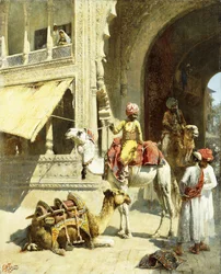 Scène indienne, 1884-89