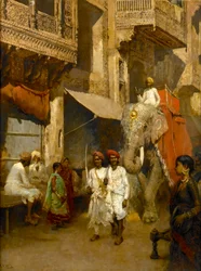 Promenade dans une rue indienne