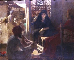 Sélection de tissus au bazar