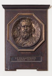 Médaille avec John T. Micklethwaite, c.1893