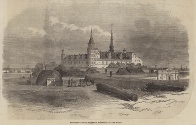 Château de Kronborg, Elsineur, entrée du détroit