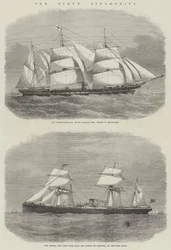 Nouveaux navires à vapeur à vis