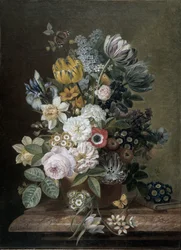 Nature morte avec fleurs