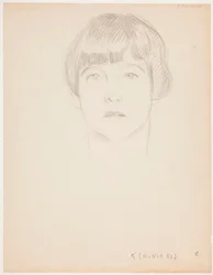 Tête de jeune fille