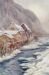 Le Rhin : Ragatz, la rivière Tamina