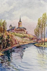 Le Rhin : La tour du cygne, Cleve