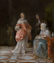 La visite à la crèche