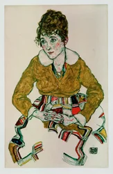 Bildnis der Gattin des Kuenstlers [Portrait de la femme de l