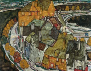 Croissant de maisons II Island Town, 1915
