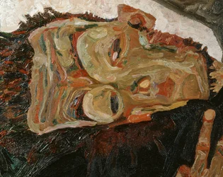Le poète (huile sur toile)