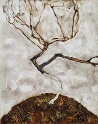 Petit arbre à la fin de l