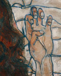 Liegende Frau (peinture sur toile)
