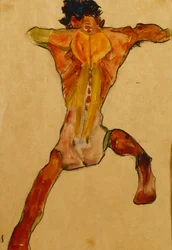 Nu masculin vu de dos, 1910