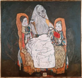 Mère avec ses deux enfants, III