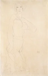 Jeune fille nue, 1912