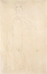 Jeune fille nue, 1912