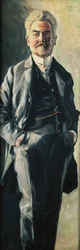 Portrait de Leopold Czihaczek, 1907