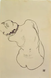 Nu Allongé - Vue de Dos, 1918