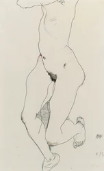 Femme courant, 1913