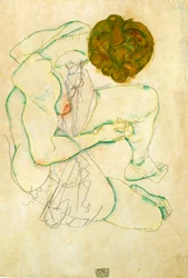 Femme nue assise, 1914