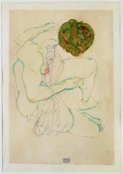 Femme assise nue