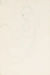 Nue assise, 1912