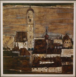 Stadt Stein II (peinture sur toile)