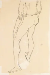 Homme nu debout, 1913