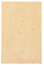 Femme debout, 1911