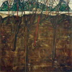 Paysage de début de printemps