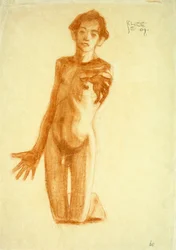 Jeune Homme à Genoux, 1908
