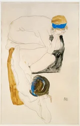 Deux figures couchées