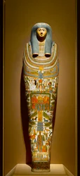 Cartonnage intérieur de Gautseshenu, vers 700-650 av. J.-C.