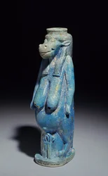 Taueret, la déesse hippopotame, probablement Période Tardive, c.664-332 av. J.-C. (faïence émaillée)