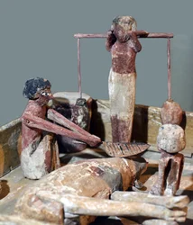 Modèle de boucherie, Égypte, vers 2000-1700 av. J.-C.