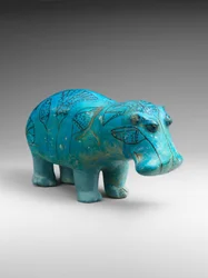 Hippopotame debout, vers 1900 av. J.-C.