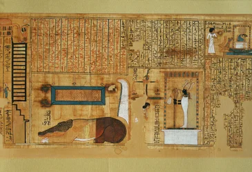 Livre des morts du scribe Nebqed, règne de ...