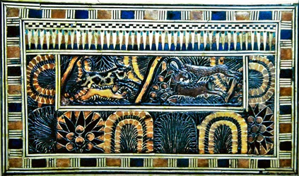 Coffre, de la tombe de Toutankhamon, Nouvel Empire