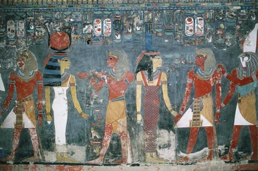 Égypte, Louxor, Vallée des Rois, tombeau d