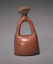 Flacon en forme de sac en cuir, Nouvel Empire, c.1415-1381 av. J.-C.