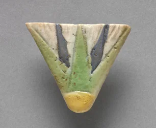 Terminal de collier en fleur de lotus, vers 1391-1337 av. J.-C.