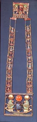 Collier du Soleil Levant, de la tombe de Toutankhamon (c.1370-52 av. J.-C.) Nouveau Royaume
