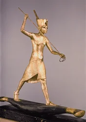 Le harponneur, de la tombe de Toutankhamon (c.1370-1352 avant J.-C.)