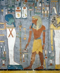Maat, Ramsès I, Ptah et le Pilier d