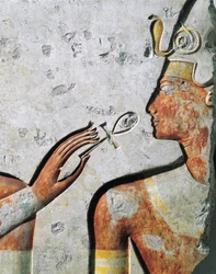 Ramsès II lors de la cérémonie d
