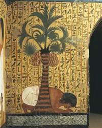 Tombe de Pashedu, peinture murale d