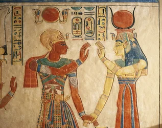 Égypte, Louxor, Thèbes antique, Vallée des Reines, tombeau d