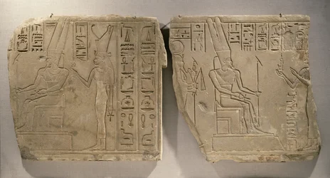 Amon-Rê et Mout, de Karnak, Thèbes, période tardive